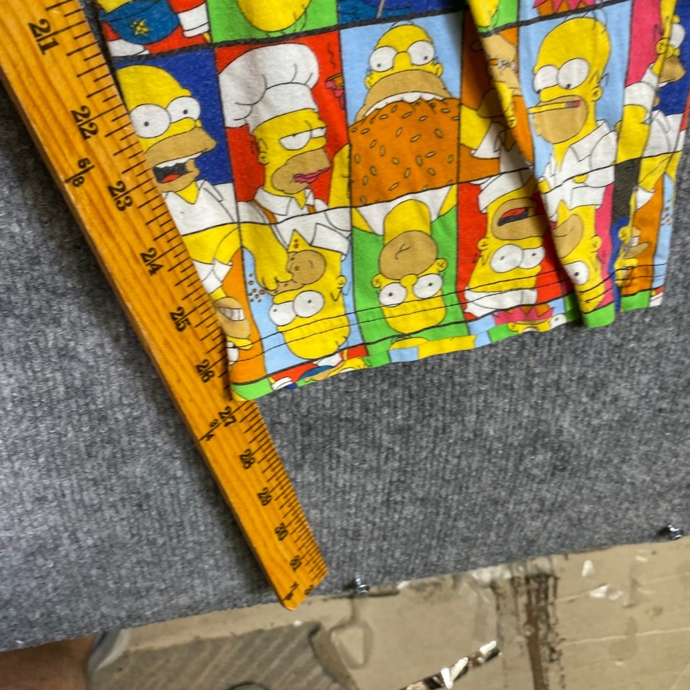 The Simpsons Homer Simpson Pajama Pants Mens XL 2007 Vintage AOP Cotton - Picture 7 of 9